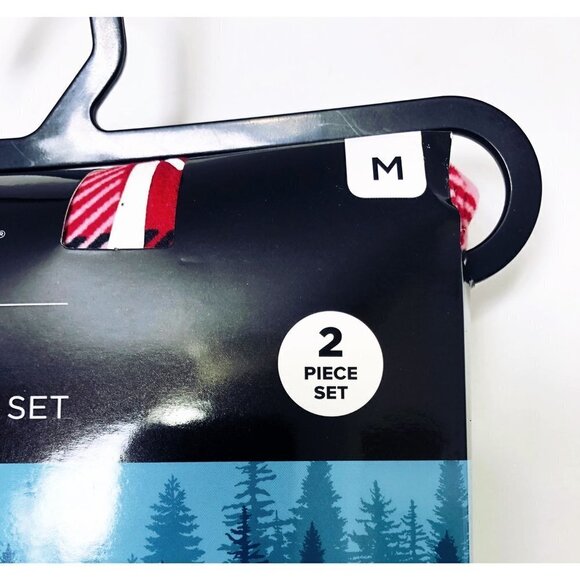 Cuddl Duds Womens Red Black Plaid Soft Pajamas Loungewear 2 Pc Sets Sz M New - Picture 7 of 12